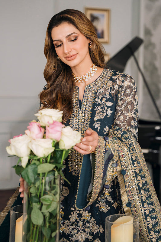 BAROQUE EMBROIDERED CHIFFON CH12-01