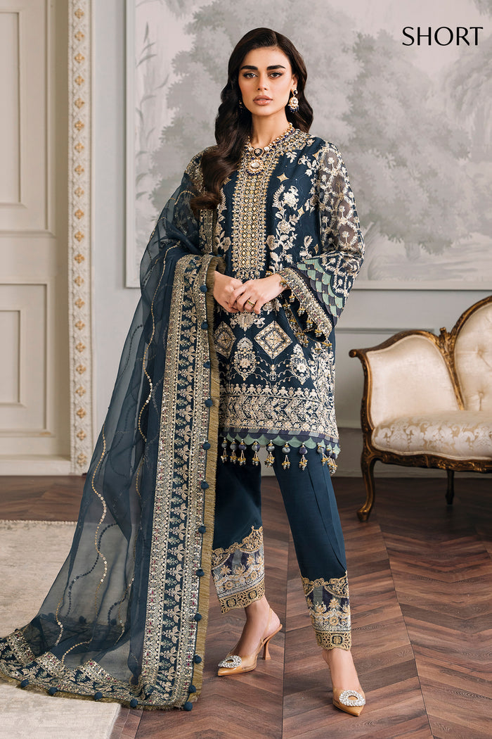 BAROQUE EMBROIDERED CHIFFON CH12-01