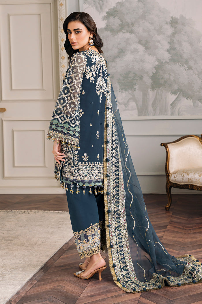 BAROQUE EMBROIDERED CHIFFON CH12-01