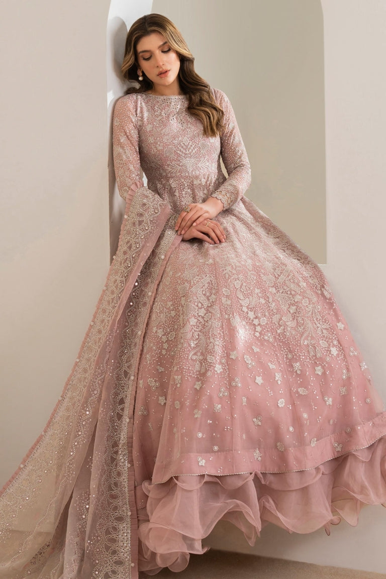 Jazmin Chiffon Embroidered & Hand Embellished Maxi - J0753
