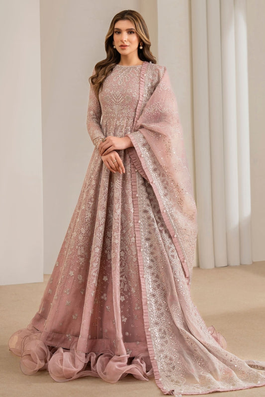 Jazmin Chiffon Embroidered & Hand Embellished Maxi - J0753