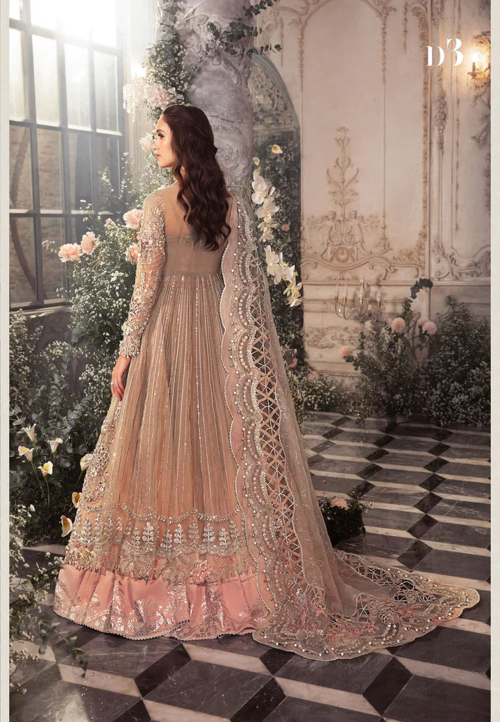 Maria.B Unstitched Wedding Formal 3Pc Suit BD-2706