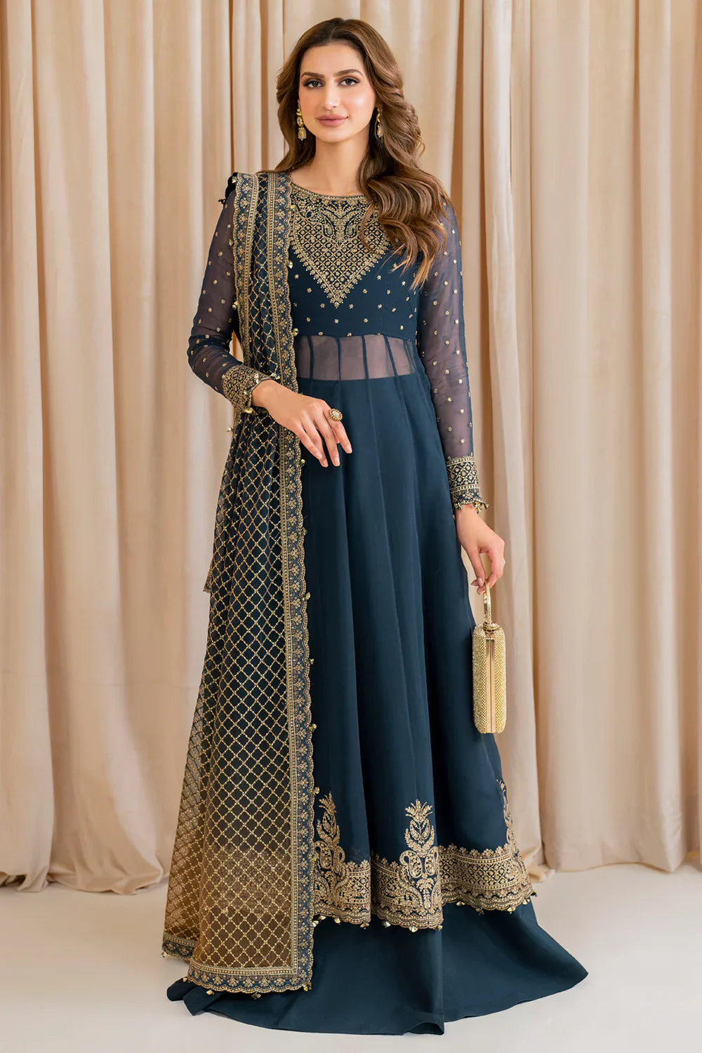 Jazmin Blue Formal Collection Chiffon