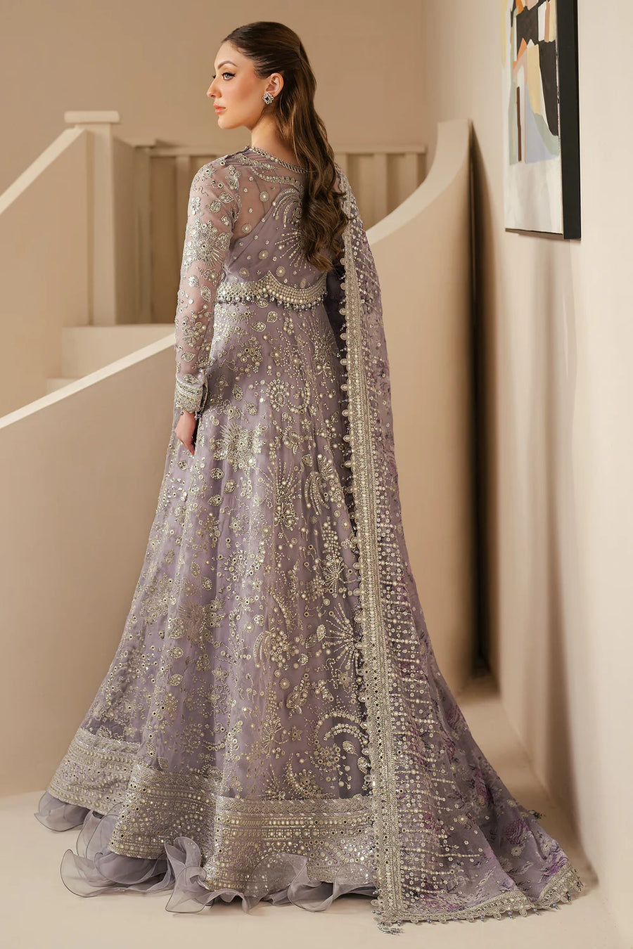 JAZMIN  EMBROIDERED CHIFFON |RHYTHM|