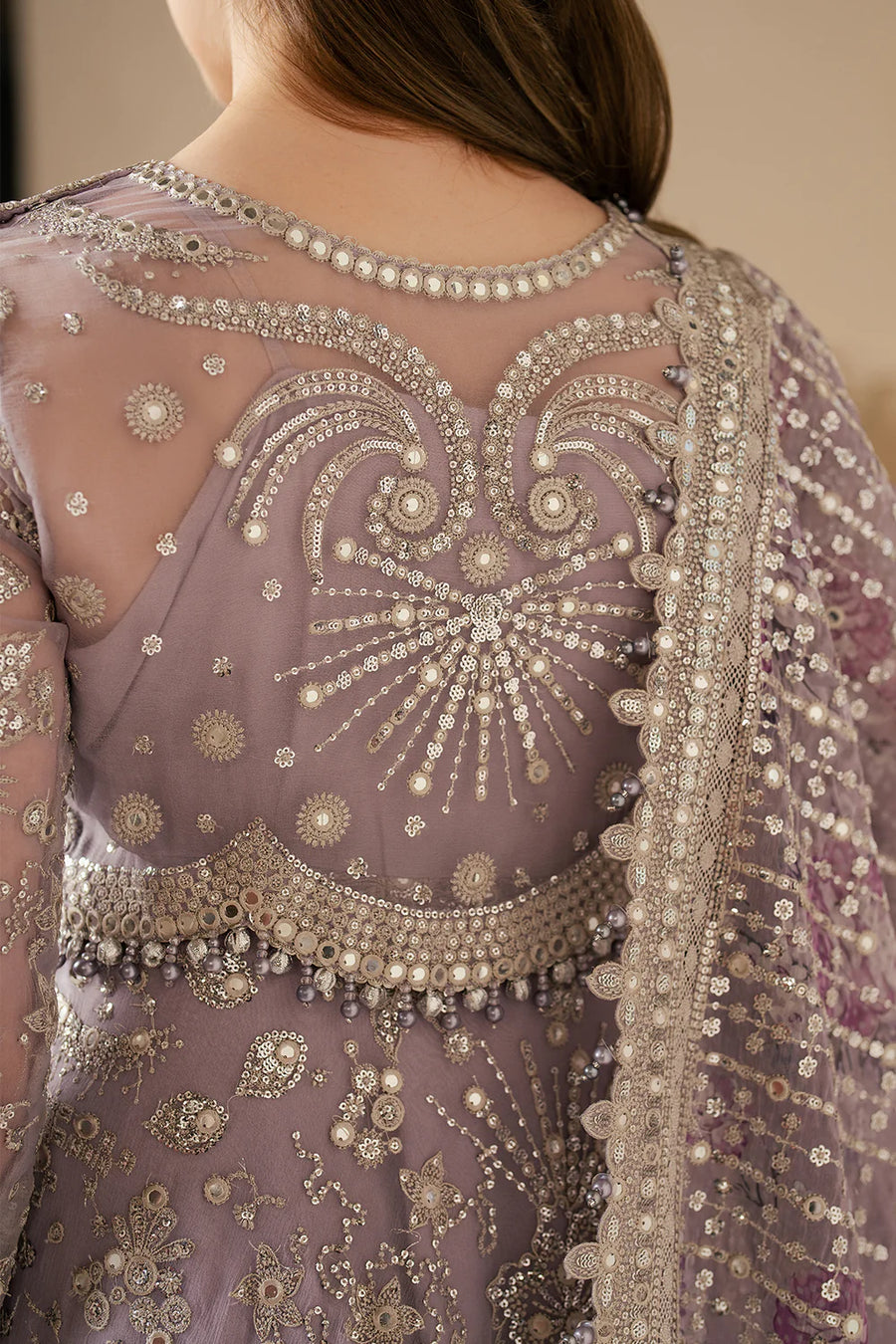 JAZMIN  EMBROIDERED CHIFFON |RHYTHM|