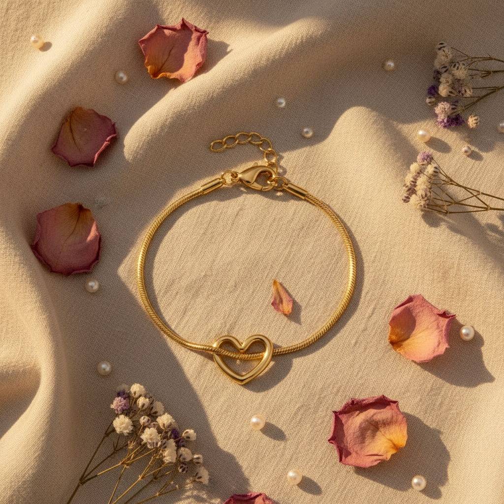 Bracelet Aesthetic Flat Lay