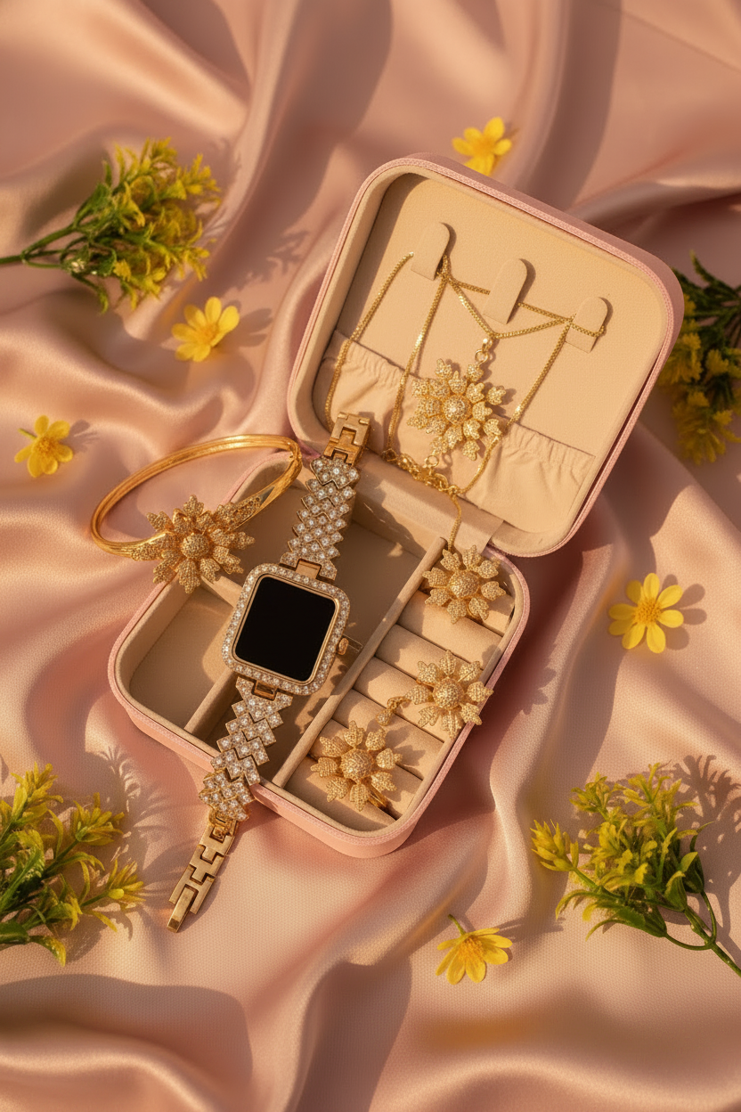 Jewelry Combo – Blush Pink