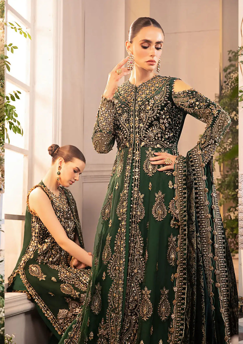Maria.B Mbroidered Wedding Edition'24 D-04 NOOR E RIVAJ