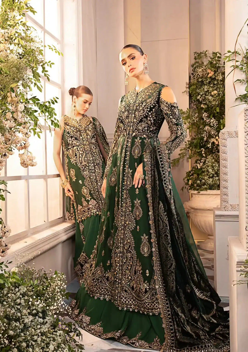 Maria.B Mbroidered Wedding Edition'24 D-04 NOOR E RIVAJ