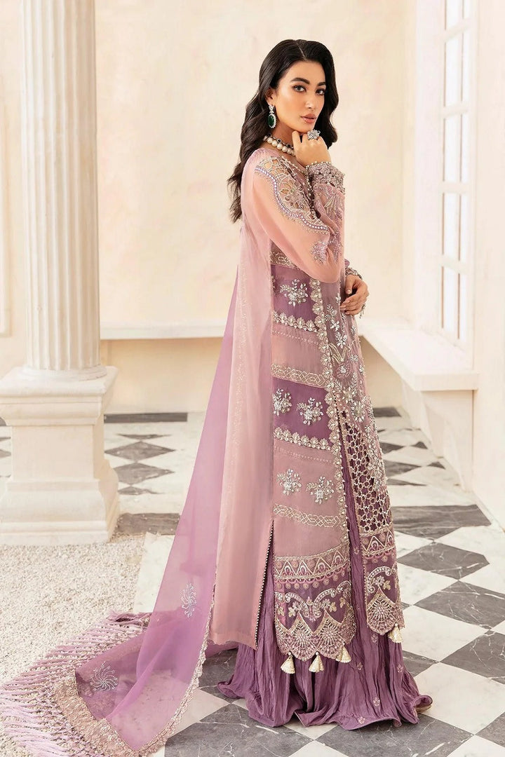 Elaf Celebrations – Organza Luxury Formal Handwork 3-Piece Suite NOOR E RIVAJ
