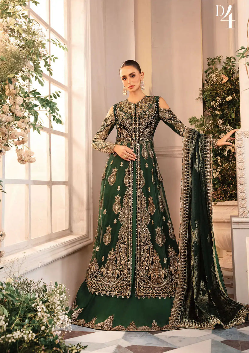 Maria.B Mbroidered Wedding Edition'24 D-04 NOOR E RIVAJ