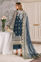 BAROQUE EMBROIDERED CHIFFON CH12-01