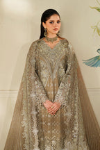 EMBROIDERED CHIFFON CH14-08 UNSTITCHED