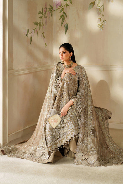 EMBROIDERED CHIFFON CH14-08 UNSTITCHED NOOR E RIVAJ