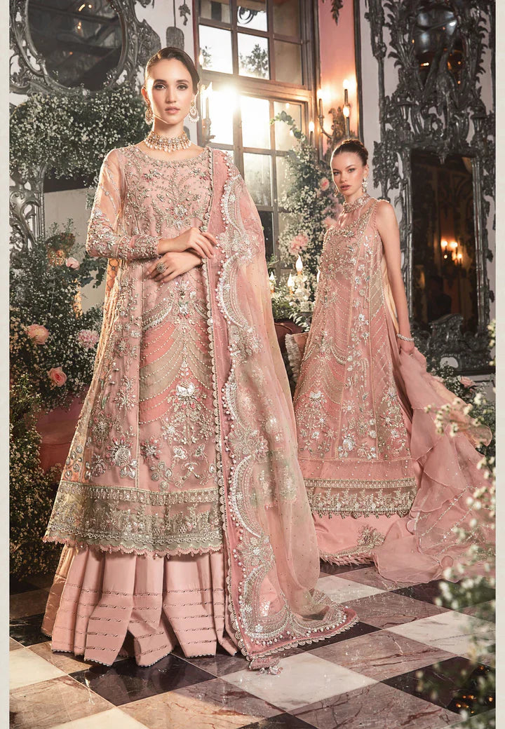 Maria.B Unstitched Wedding Formal 3Pc Suit BD-2706