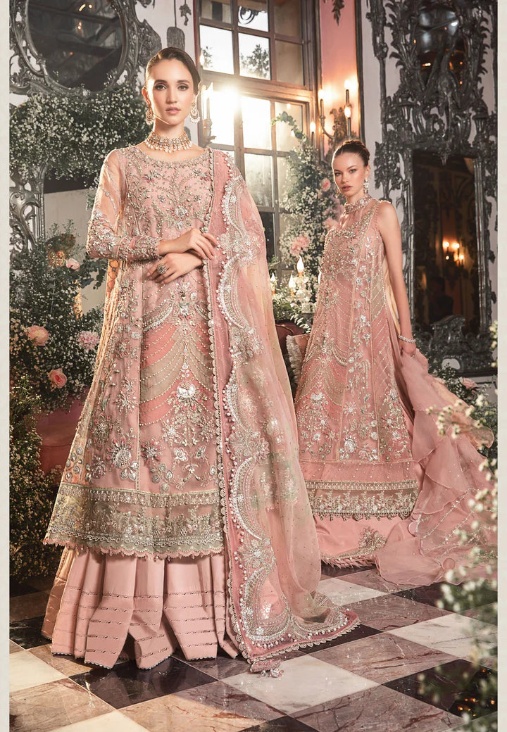 Maria.B Unstitched Wedding Formal 3Pc Suit BD-2706