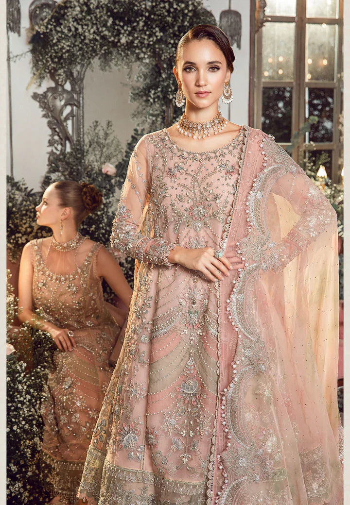 Maria.B Unstitched Wedding Formal 3Pc Suit BD-2706