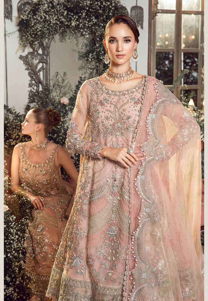 Maria.B Unstitched Wedding Formal 3Pc Suit BD-2706