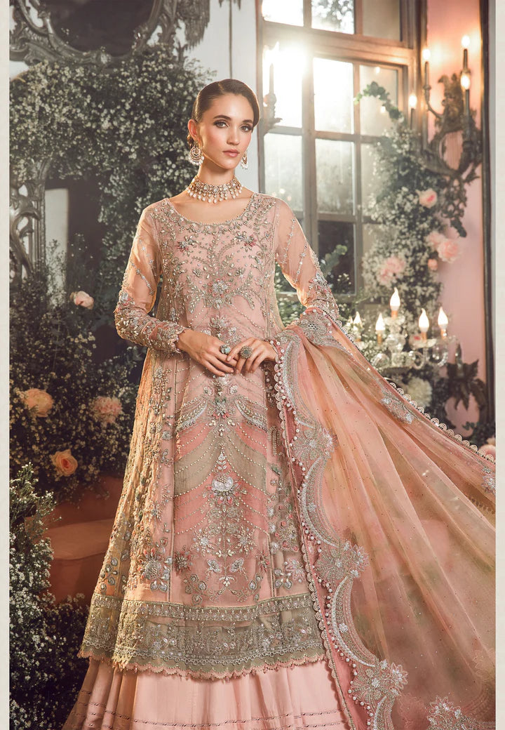 Maria.B Unstitched Wedding Formal 3Pc Suit BD-2706