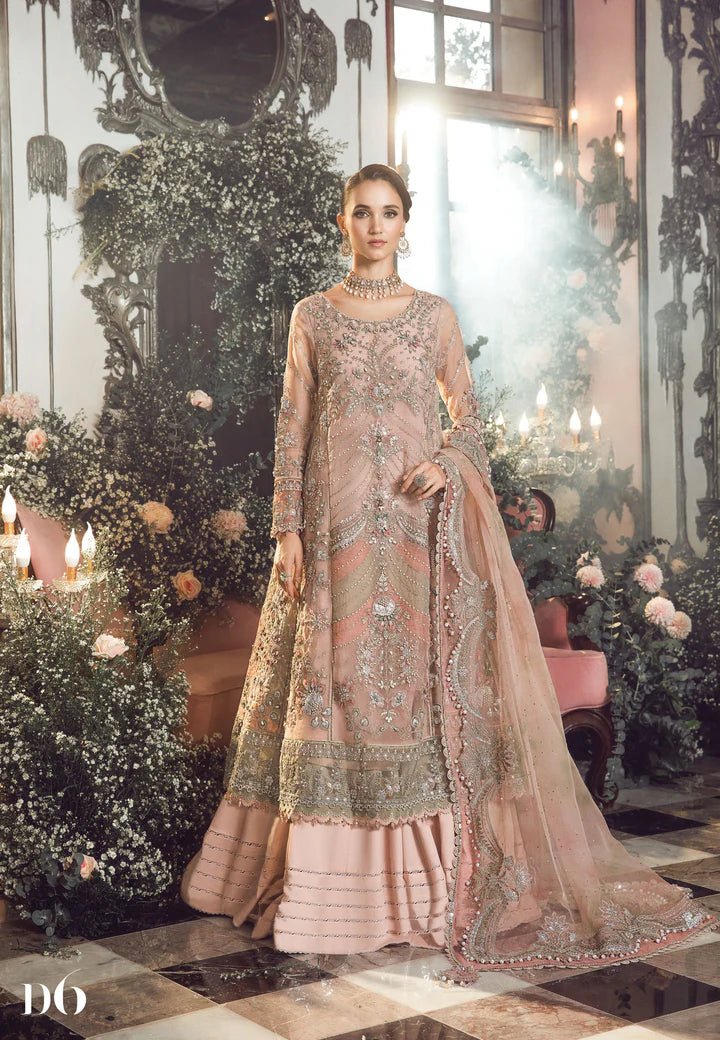 Maria.B Unstitched Wedding Formal 3Pc Suit BD-2706