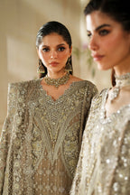 EMBROIDERED CHIFFON CH14-08 UNSTITCHED