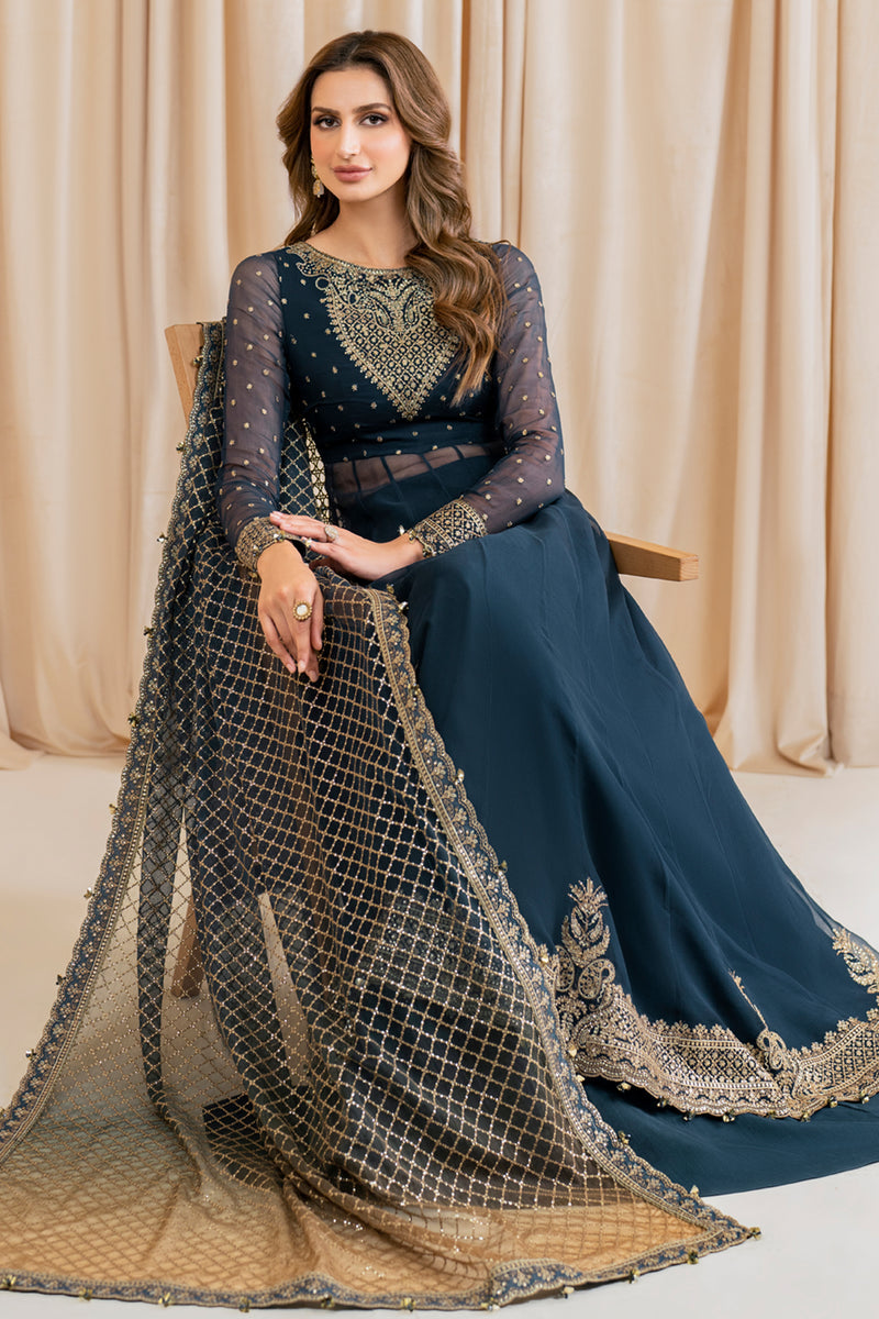 Jazmin Blue Formal Collection Chiffon