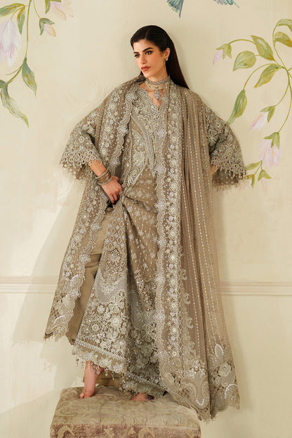 EMBROIDERED CHIFFON CH14-08 UNSTITCHED NOOR E RIVAJ