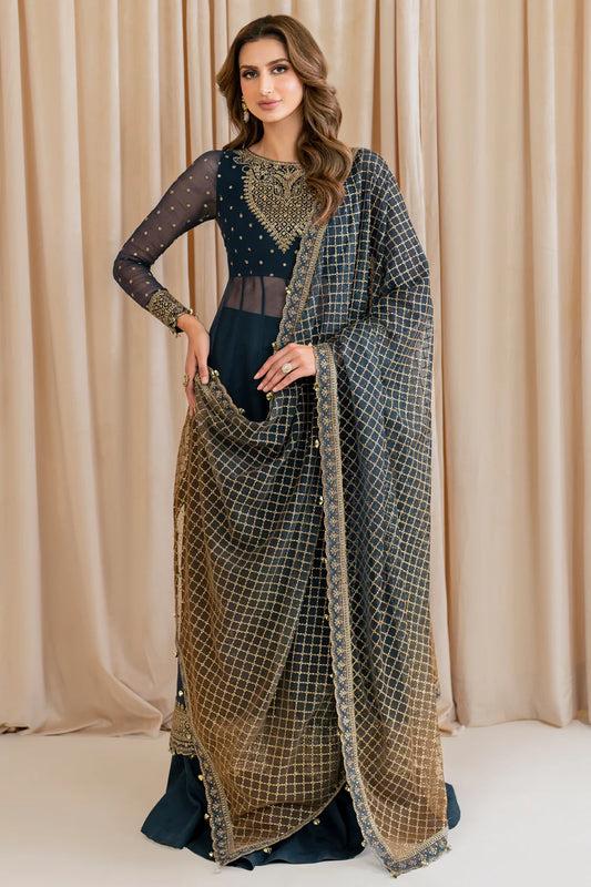 Jazmin Blue Formal Collection Chiffon