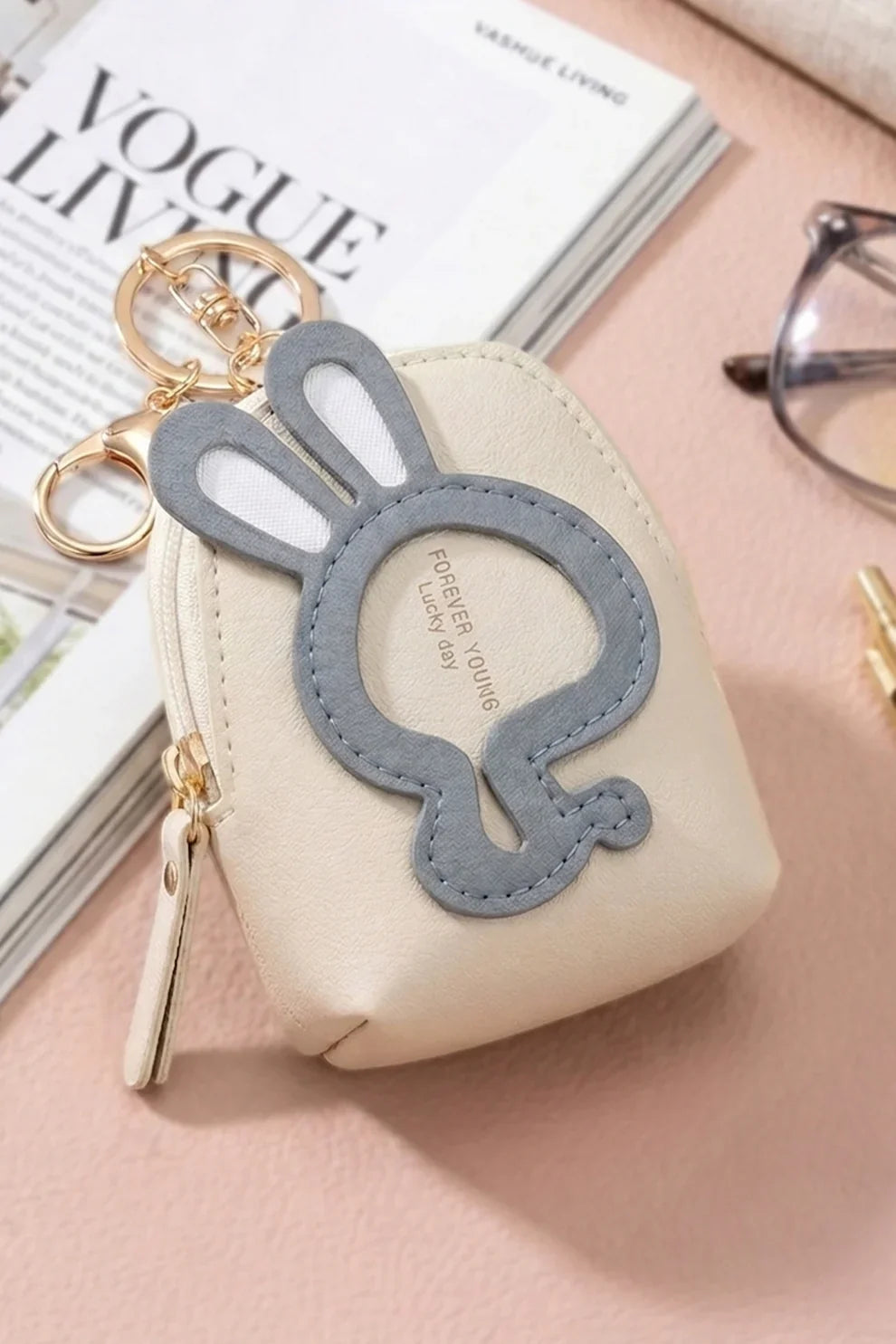 Keychain Bunny Pouch -