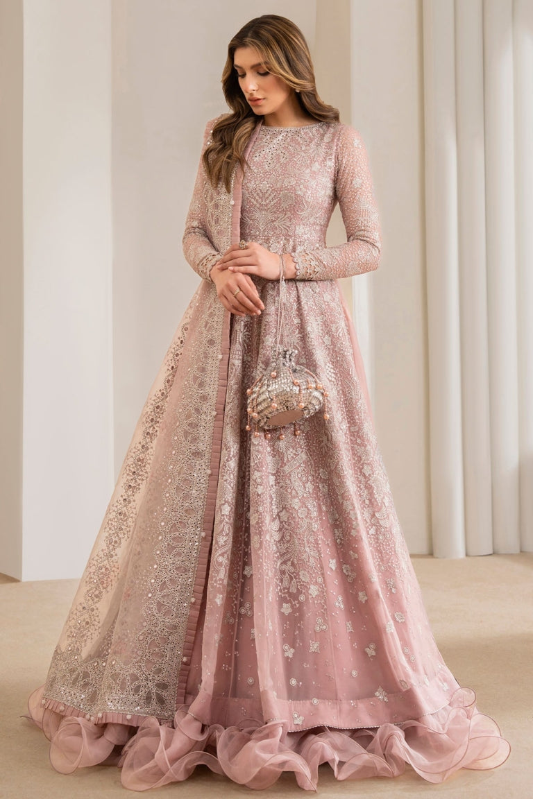 Jazmin Chiffon Embroidered & Hand Embellished Maxi - J0753