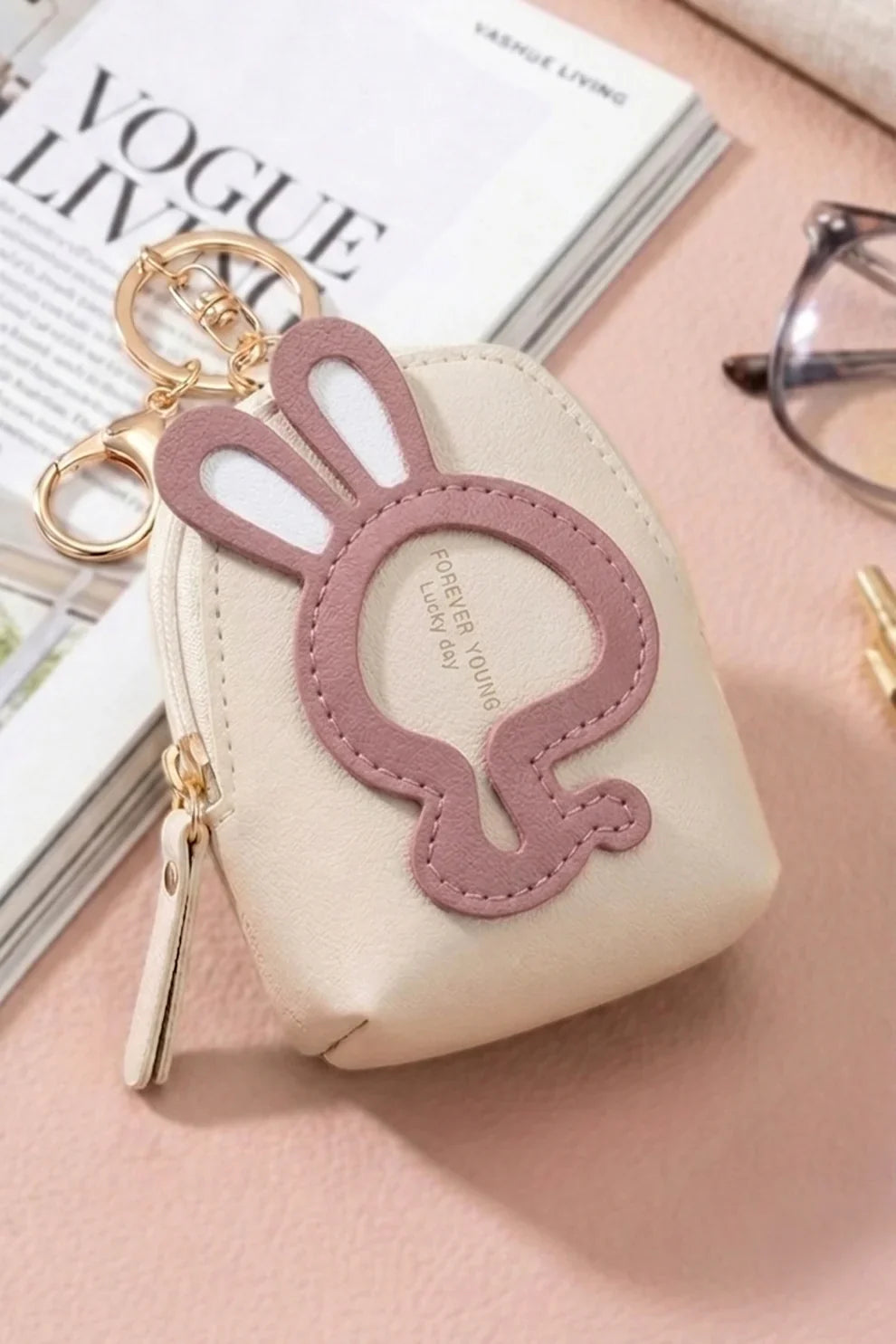Keychain Bunny Pouch -