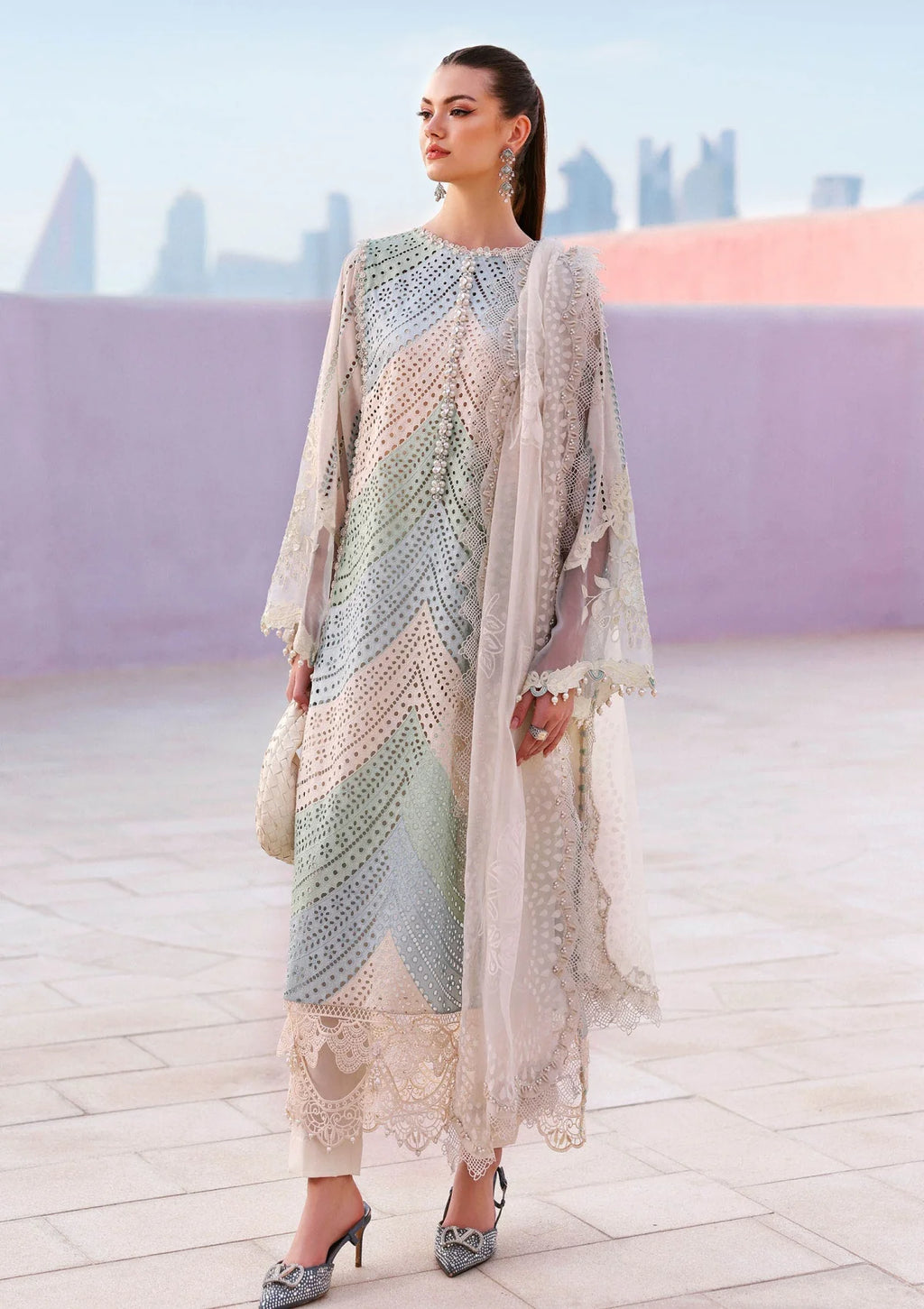 lawn - Maria B - Luxury 26 - MBLL#12AMaria B
