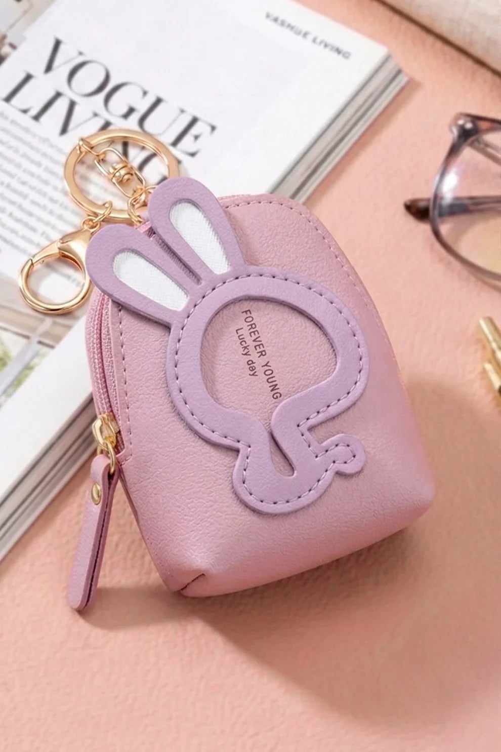 Keychain Bunny Pouch -