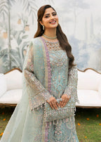 Maahi by Kanwal Malik Embroidered Organza Unstitched 3Pc Suit - AYZEL