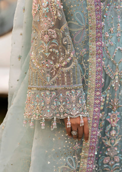 Maahi by Kanwal Malik Embroidered Organza Unstitched 3Pc Suit - AYZEL NOOR E RIVAJ