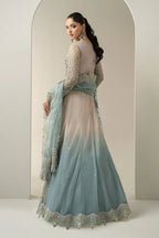 3 Piece Embroidered Net Suit | BDS-3002 |MARIA.B