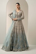 3 Piece Embroidered Net Suit | BDS-3002 |MARIA.B