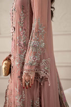 MARIA.B 3 Piece Unstitched Embroidered Chiffon | MPC-25-105