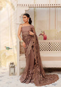 Zarqash Nora – Hand Embellished Net Saree for Weddings | Embroidered Bridal Wear | Festive ’24 Collection