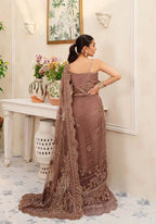 Zarqash Nora – Hand Embellished Net Saree for Weddings | Embroidered Bridal Wear | Festive ’24 Collection