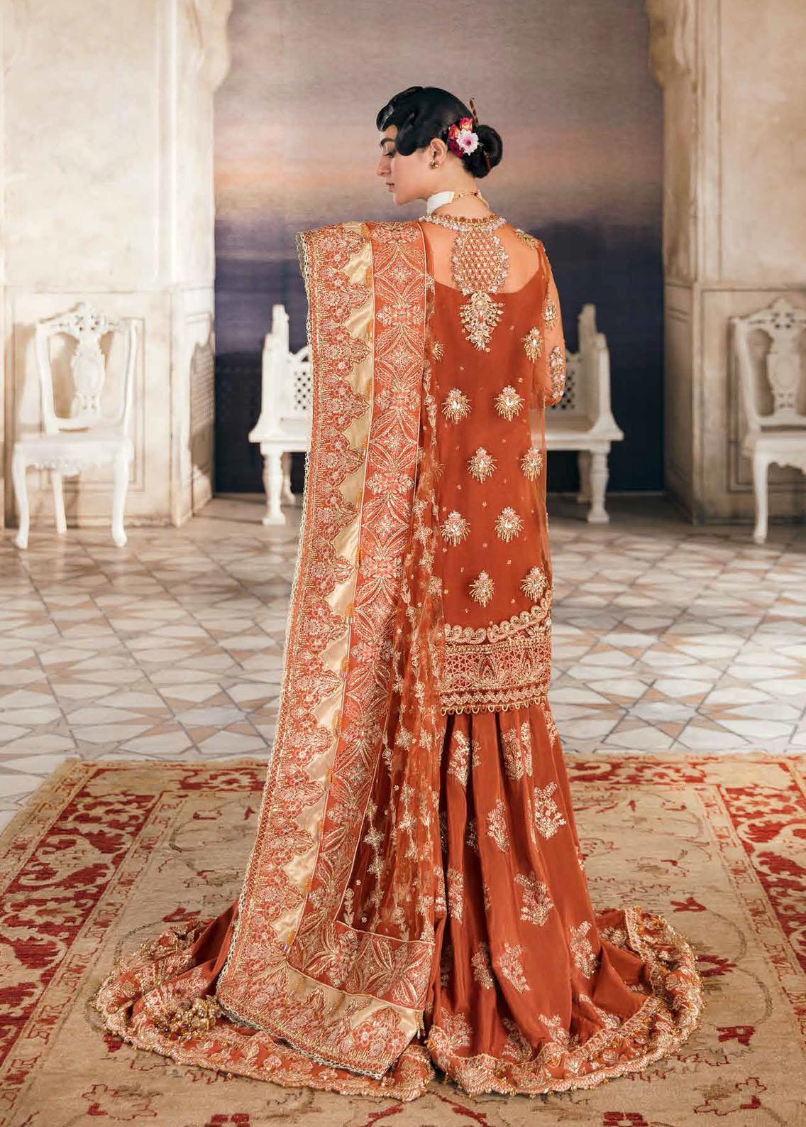 Afrozeh Embroidered Suits Unstitched 3 Piece AF22B 002 Rangreza - Bridal Collection