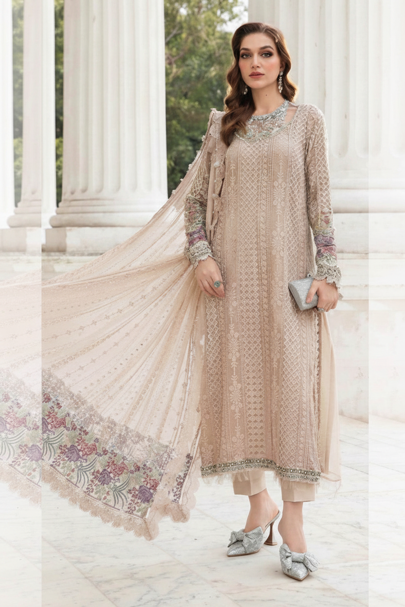 Blush Beige Luxury Suit