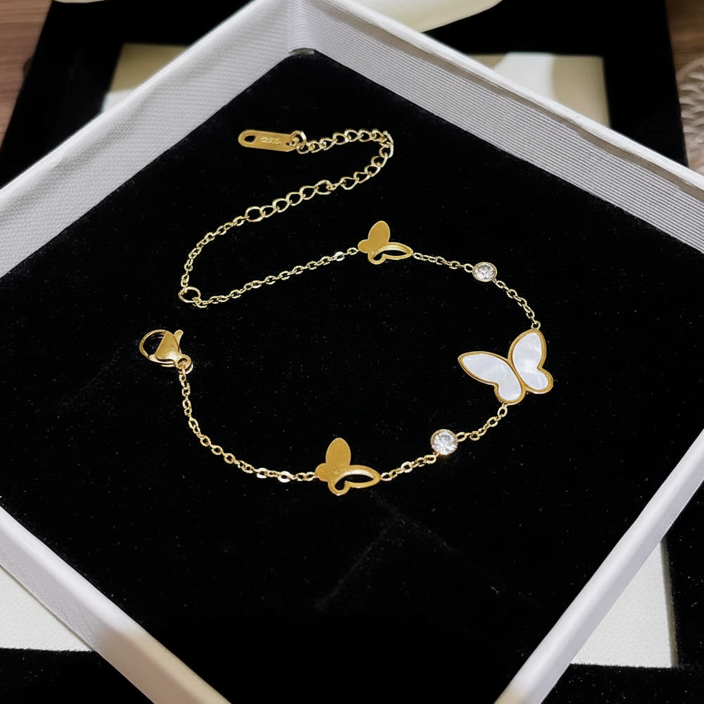 Butterfly Bracelet Velvet