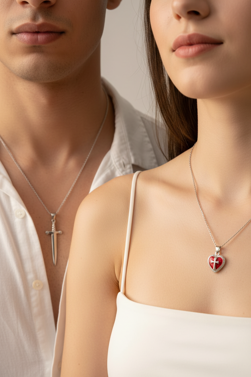 Couple Wearing