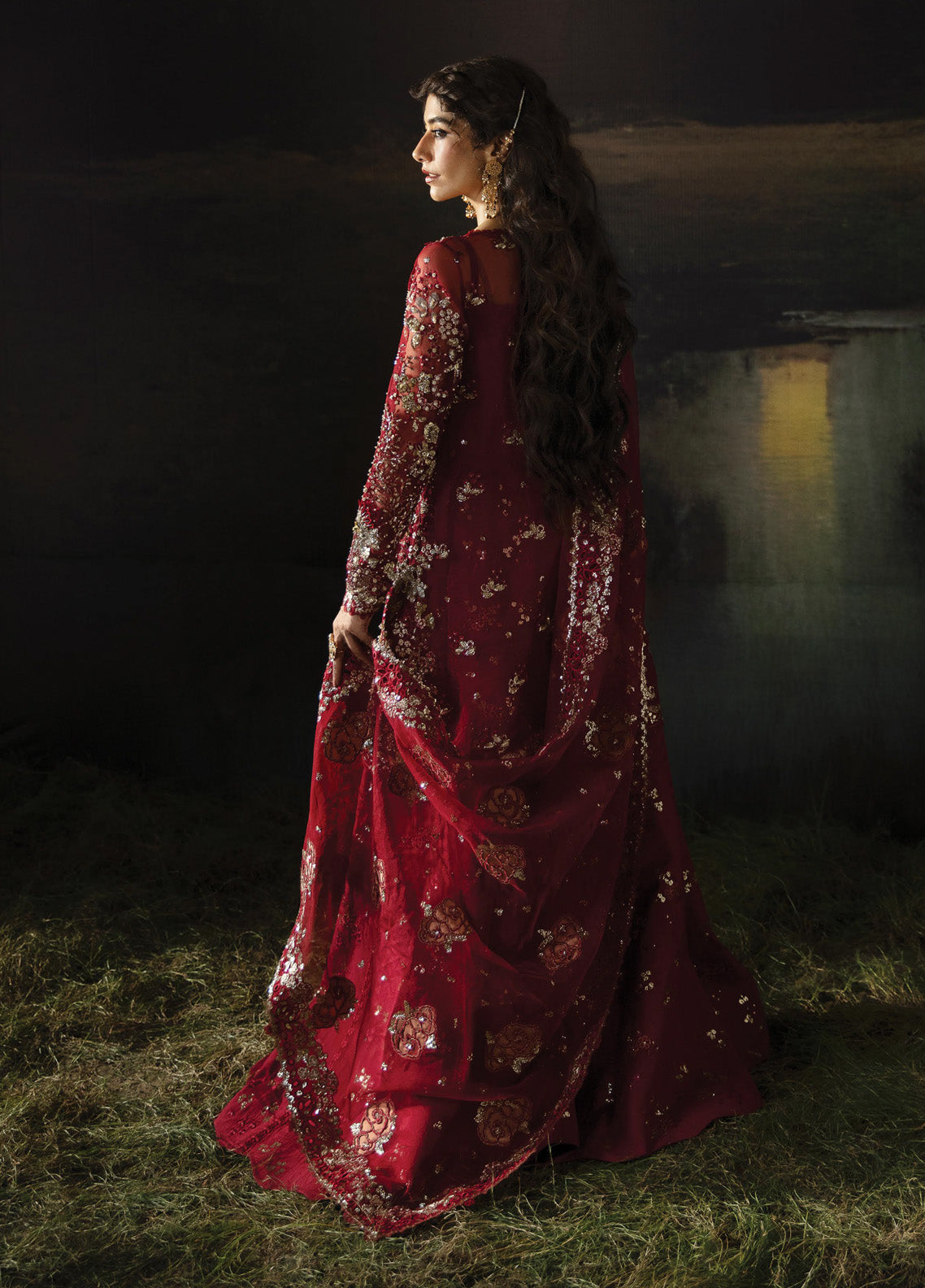 AFROOZEH SKU: 817-Abeer-Hayyat Wedding Formals '24