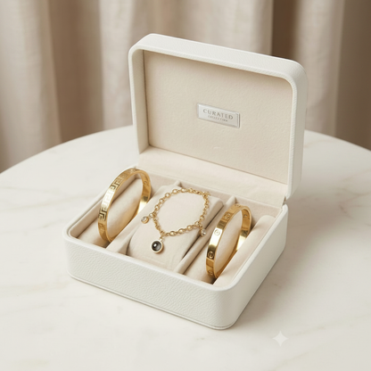 Luxury Gold Bracelet Set