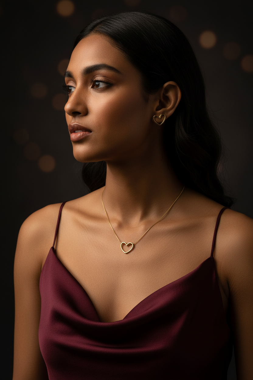 Model Dark Background
