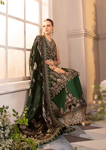 Maria.B Mbroidered Wedding Edition'24 D-04 NOOR E RIVAJ