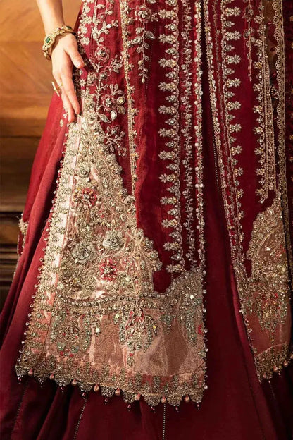 Maria.B Unstitched Embroidered Suit | BD-2807 NOOR E RIVAJ