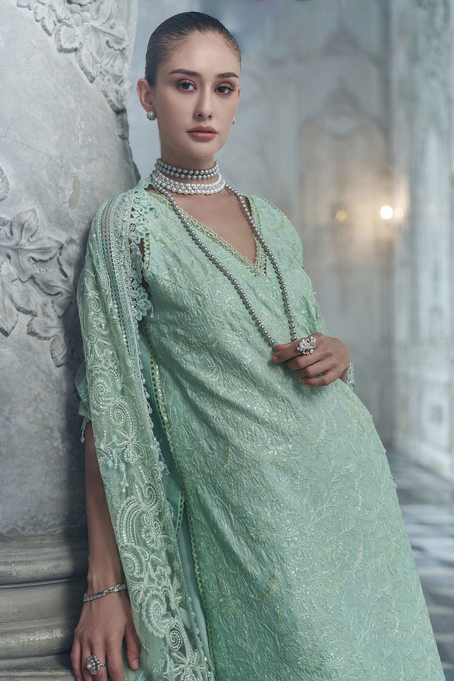 Design 4B Luxury Lawn Eid Edition 2026 Unstitched SOBIA NAZIR NOOR E RIVAJ